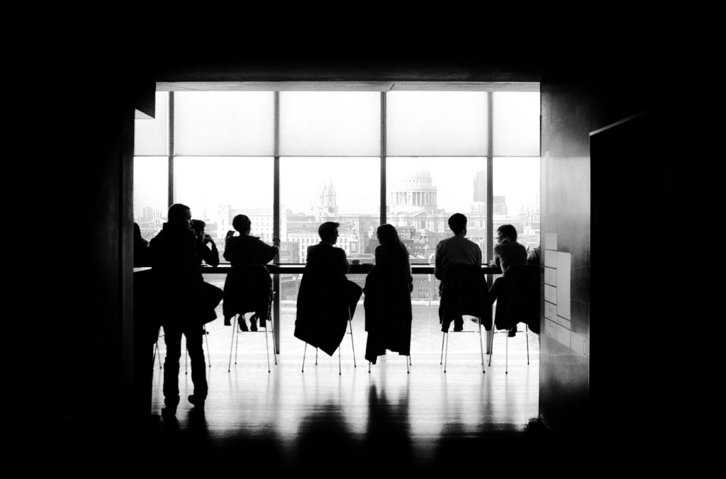 People sitting