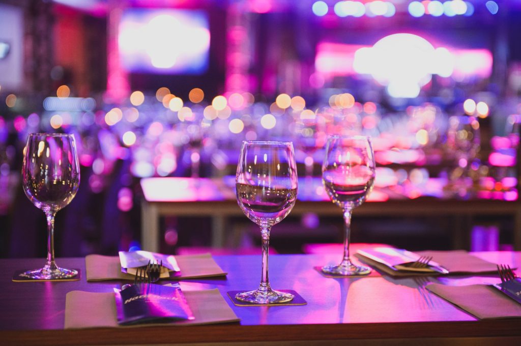 Server Table for Dinner